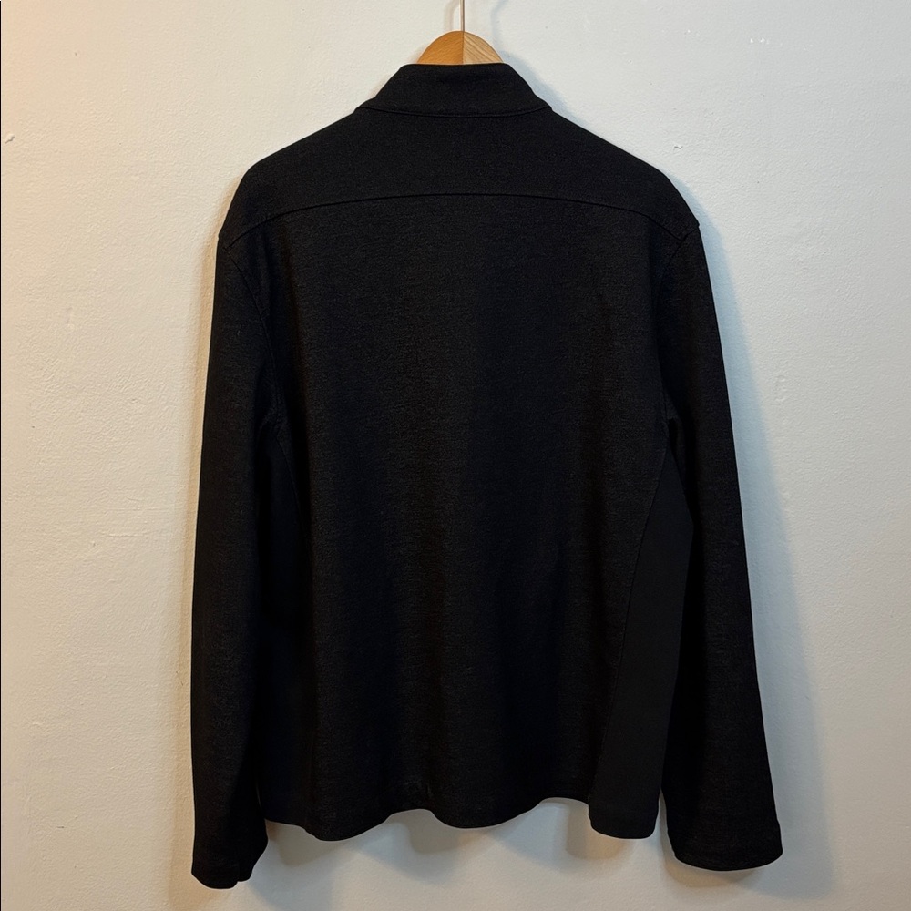 Calvin Klein Moto Men’s Asymmetrical Zip Jacket Charcoal Grey Size XL Slim Fit - Picture 2 of 7